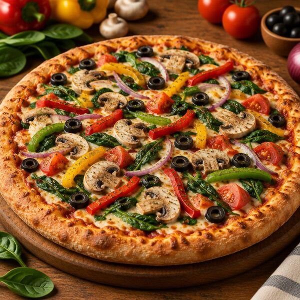 Veggie Deluxe Pizza